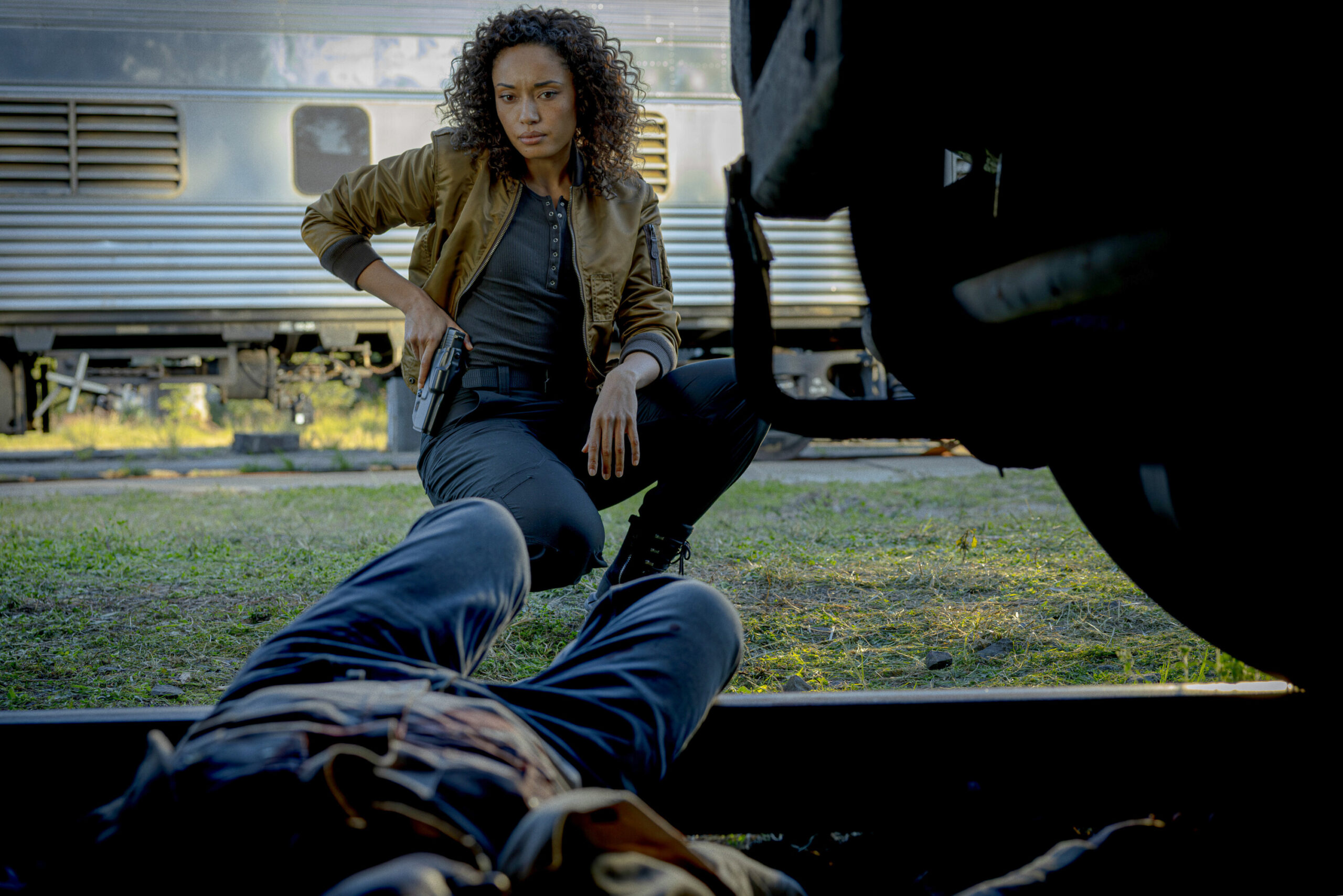 NCIS: Sydney Season 3 Episode 7, "Gold Digger" -- Olivia Swann as NCIS Special Agent Captain Michelle Mackey