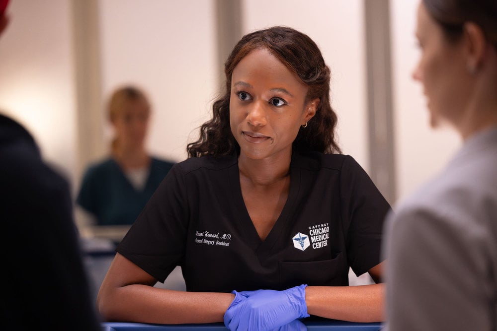 Chicago Med - Season 11 | Tell-Tale TV Chicago Med Season 11 Episode 6, "The Story of Us" - Ashlei Sharpe Chestnut as Dr. Naomi Howard