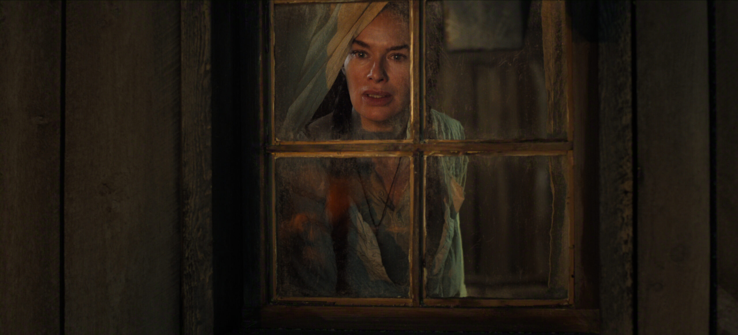 Still from The Abandons Season 1 Episode 1 of Lena Headey as Fiona Nolan.