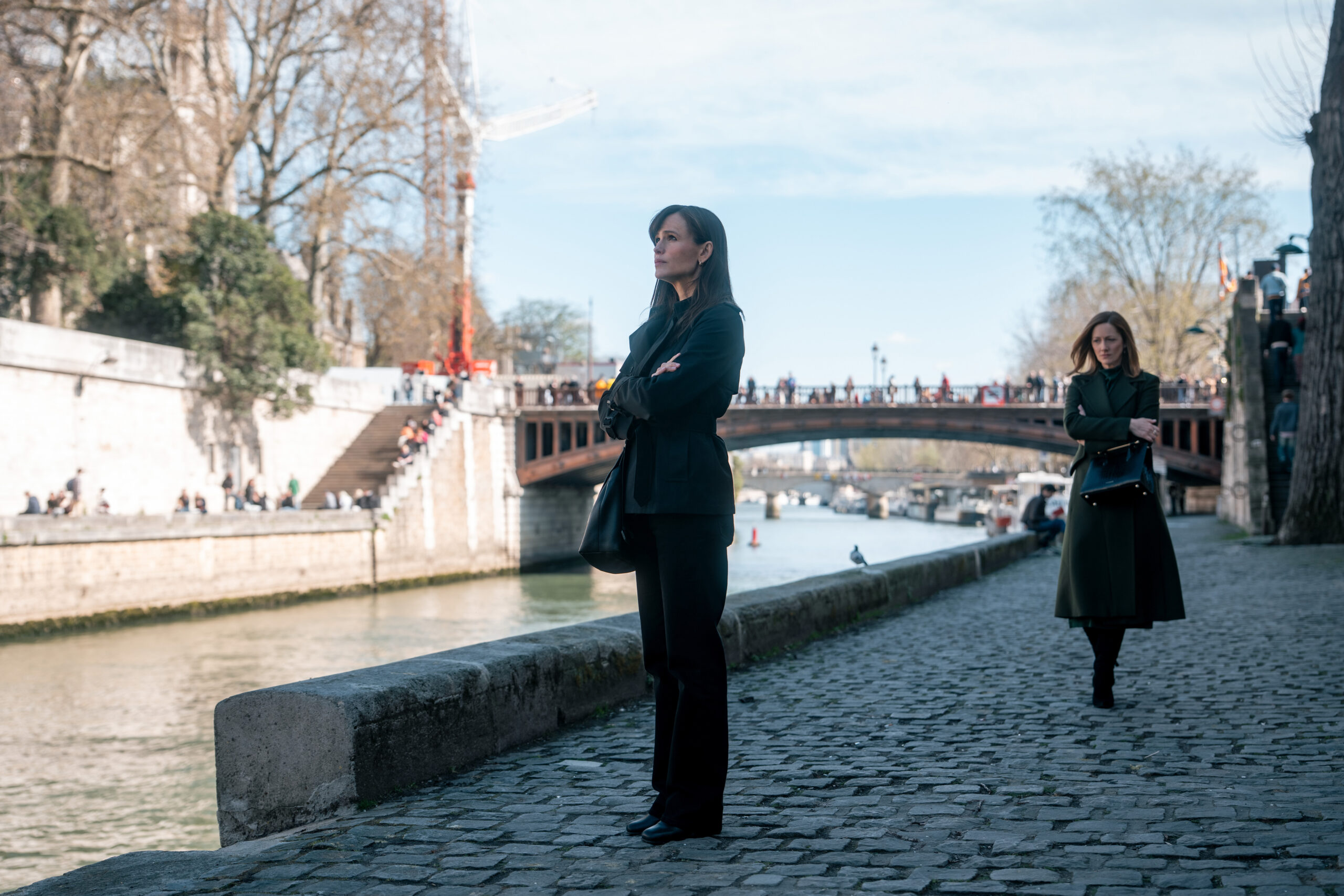 The Last Thing He Told Me Season 2 -- Jennifer Garner and Judy Greer