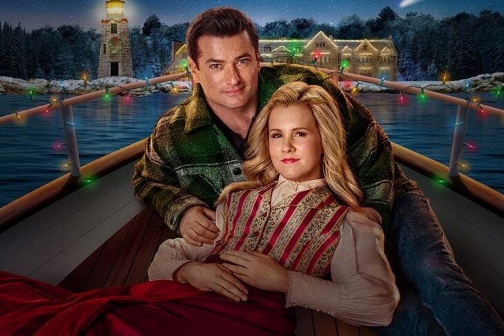 download (13)Hallmark's A Newport Christmas starring Ginna Claire Mason and Wes Brown (Photo courtesy of Hallmark Media) A Newport Christmas: Ginna Claire Mason and Wes Brown Tease a Timeless Hallmark Romance 