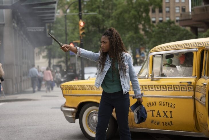 Percy Jackson and the Olympians Season 2 Episode 1 - Leah Jeffries as Annabeth Chase (Photo courtesy of Disney) | Tell-Tale TV Percy Jackson and the Olympians Season 2 Episode 1 - Leah Jeffries as Annabeth Chase (Photo courtesy of Disney) Percy Jackson and the Olympians Season 2 Episodes 1 and 2 Review: A Splashy Return