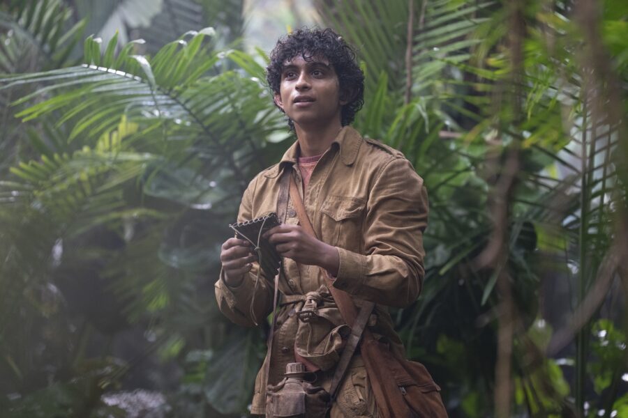 Percy Jackson and the Olympians Season 2 Episode 1 - Aryan Simhadri as Grover Underwood (Photo courtesy of Disney)