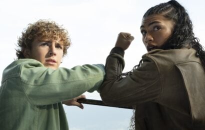 Percy Jackson and the Olympians Season 2 Episode 4 - Walker Scobell as Percy Jackson, Dior Goodjohn as Clarisse La Rue (Photo courtesy of Disney) Percy Jackson and the Olympians Season 2 Episode 4 Review: Clarisse Blows Up Everything 