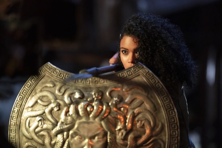 Percy Jackson and the Olympians Season 2 Episode 4 - Tamara Smart as Thalia Grace (Photo courtesy of Disney)