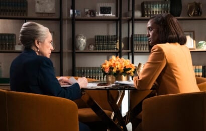 Matlock Season 2 Episode 7, "Prior Bad Acts" - (l-r) Kathy Bates as Madeline "Matty" Matlock and Skye P. Marshall as Olympia Lawrence Matlock Season 2 Episode 7 Review: Prior Bad Acts 