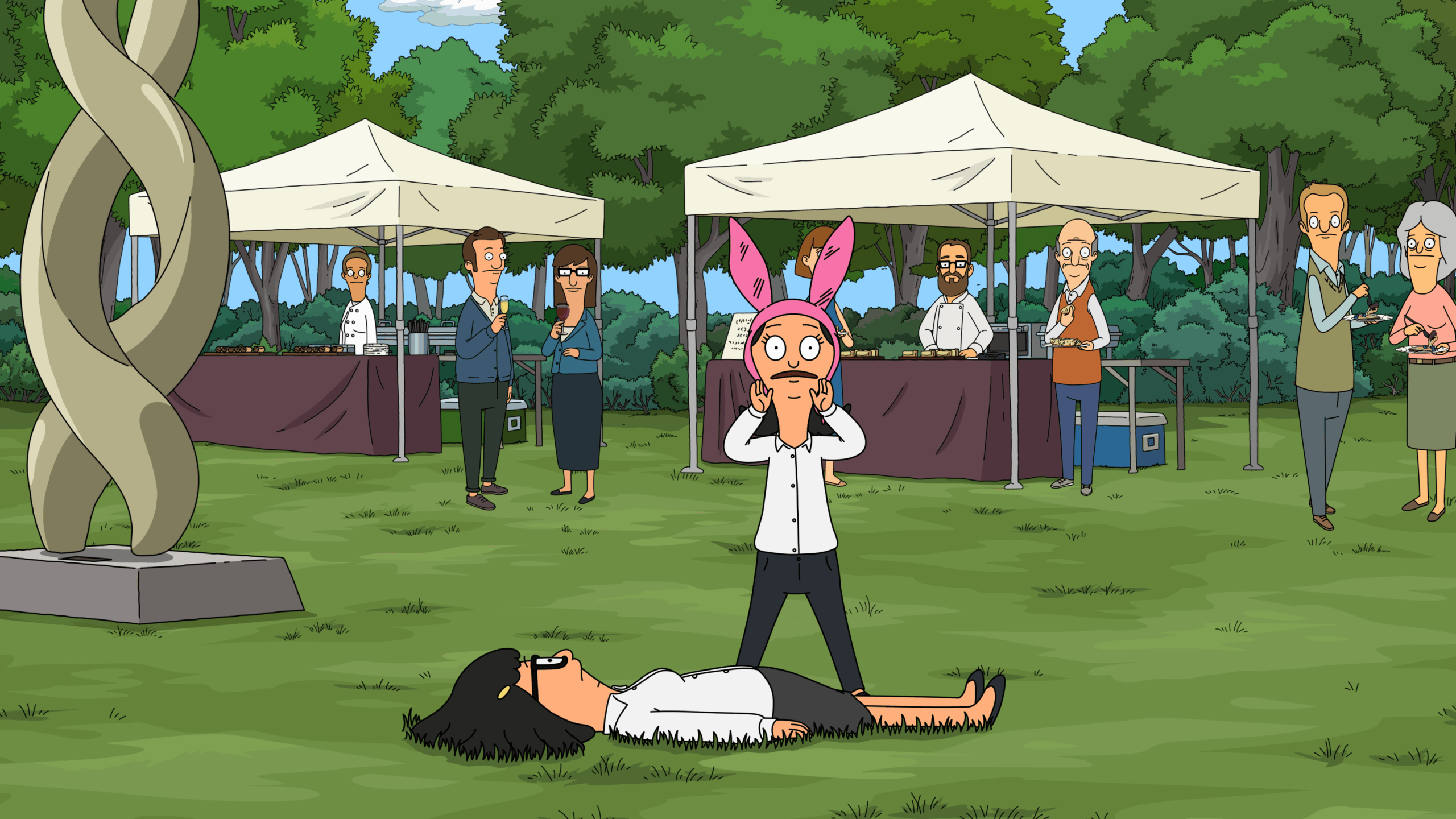 Bob's Burgers Season 16 Episode 10, "Heist Things are Heist."