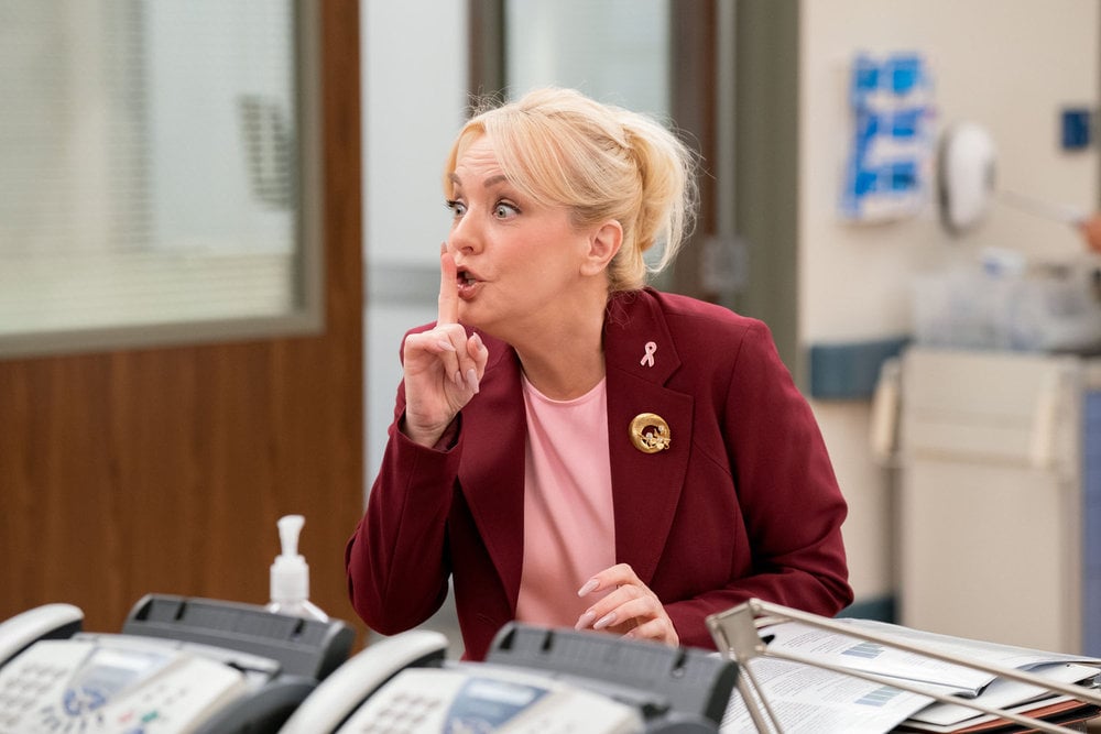 Denis Medical - Temporada 2 | televisão reveladora Denis Medical, temporada 2, episódio 7, não é de admirar que seus rins queiram sair - Wendi McLendon-Covey como Joyce