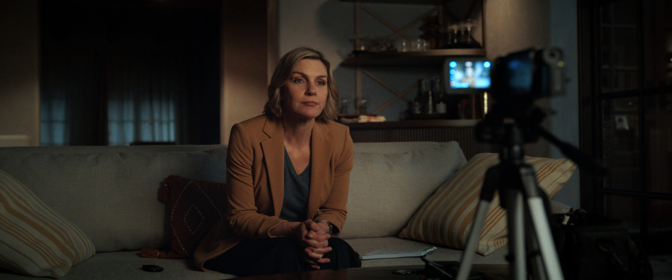 Rhea Seehorn in "Pluribus" (Photo courtesy of Apple TV)