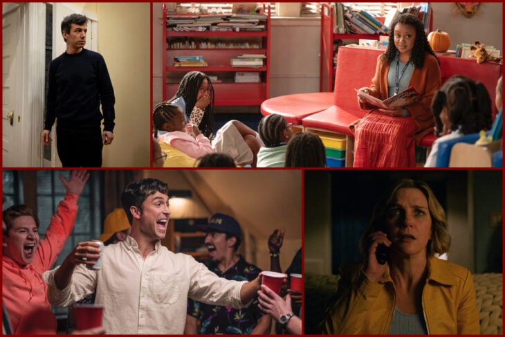 Sam Huang Top TV Shows 2025 The Rehearsal Abbott Elementary Overcompensating Pluribus Sam Huang’s Top 7 TV Shows of 2025 