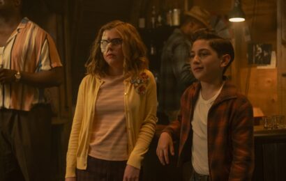 matilda-lawler-arian-s-cartaya-it-welcome-derry-s1-e7 It: Welcome to Derry Season 1 Episode 7 Review: The Black Spot 