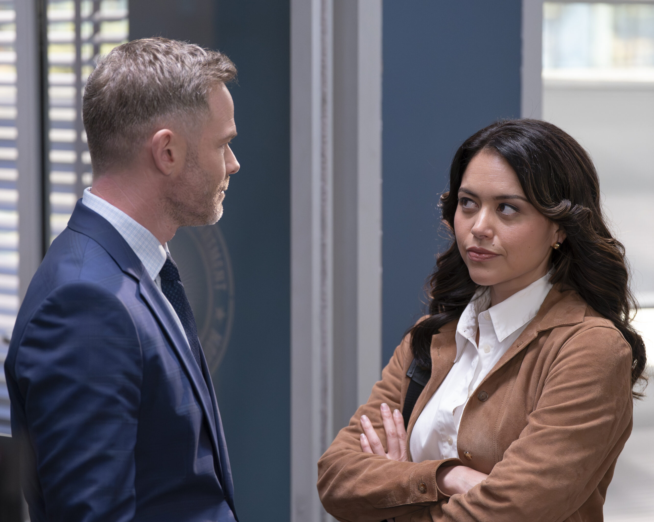 The Rookie Season 8 Episode 2, "Fast Andy" -- SHAWN ASHMORE, ALYSSA DIAZ