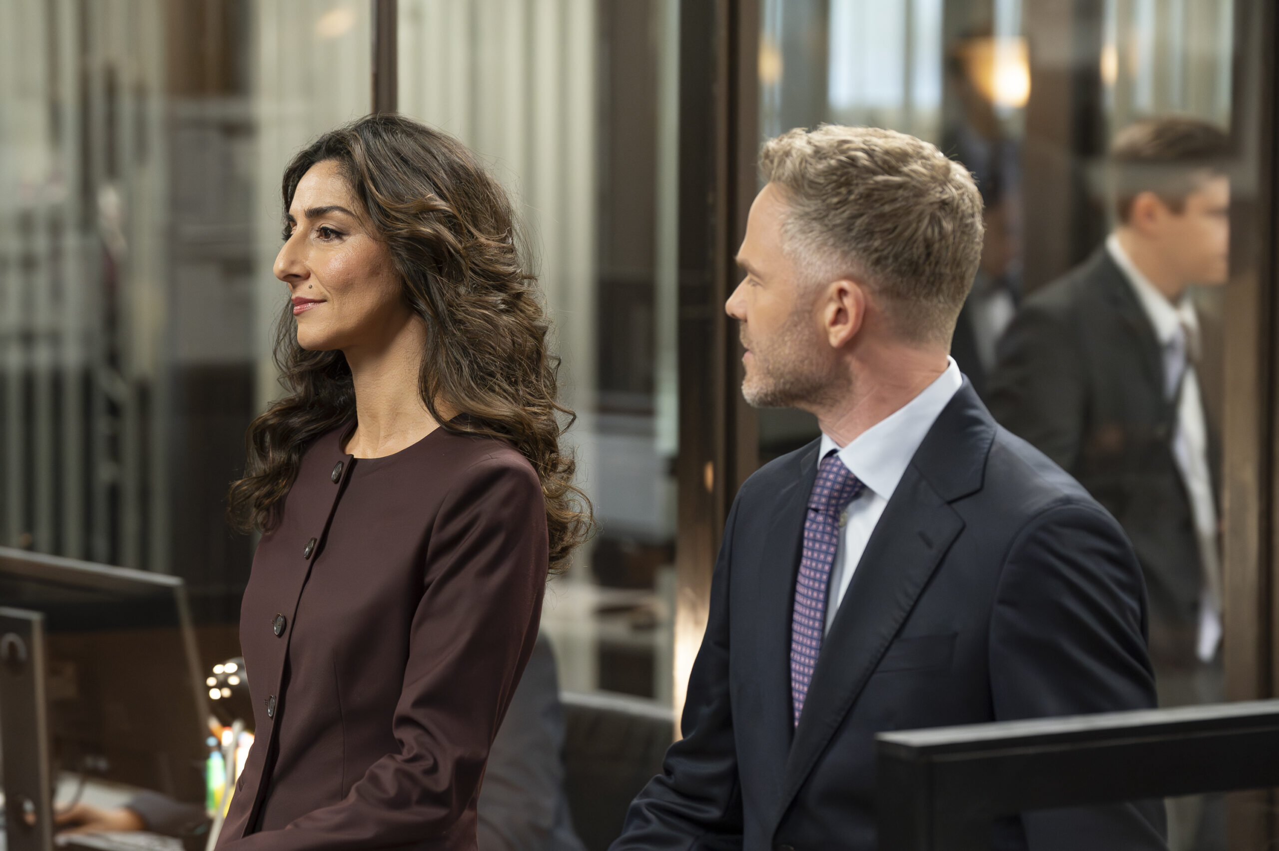 The Rookie Season 8 Episode 4, "Cut and Run" -- NECAR ZADEGAN, SHAWN ASHMORE