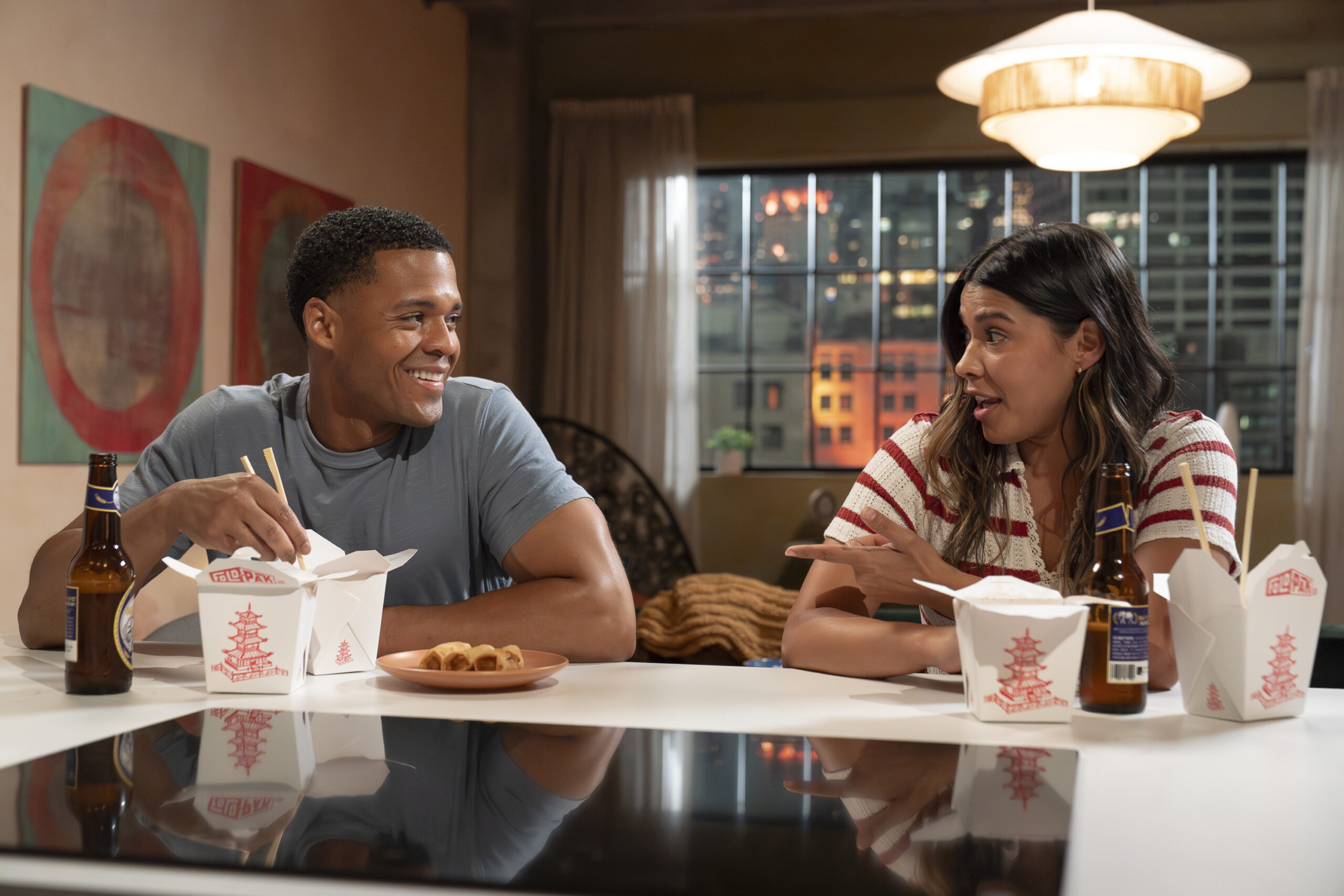 The Rookie Season 8 Episode 4, "Cut and Run" -- DERIC AUGUSTINE, LISSETH CHAVEZ