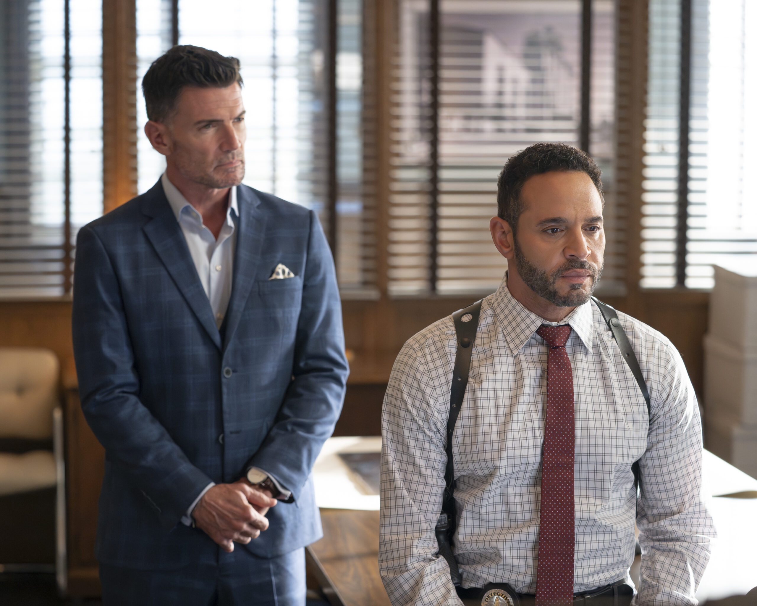 High Potential Season 1 Episode 8 - AIDEN TURNER, DANIEL SUNJATA