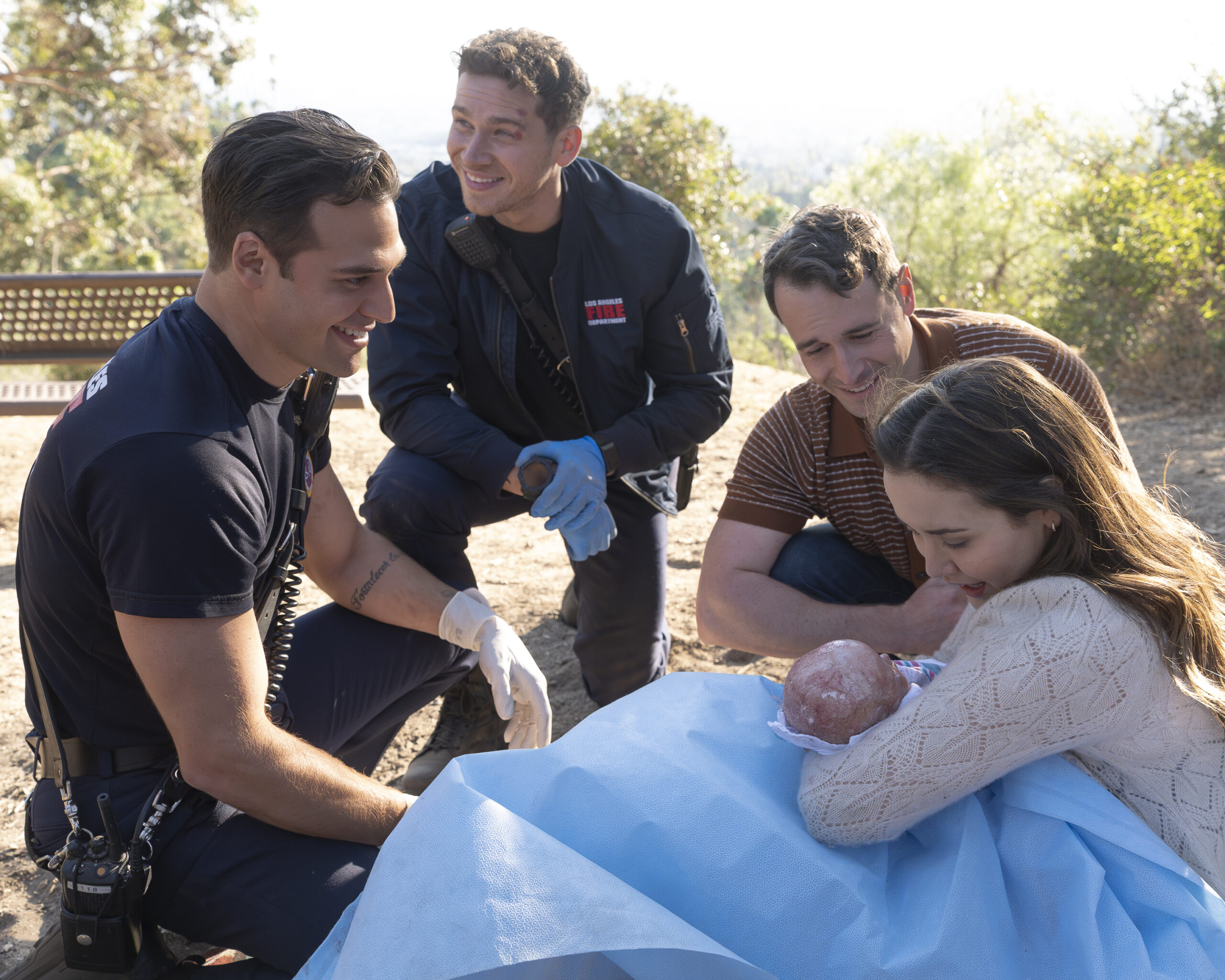 RYAN GUZMAN, OLIVER STARK, CHRIS CAFERO, ALEXANDRA FORD