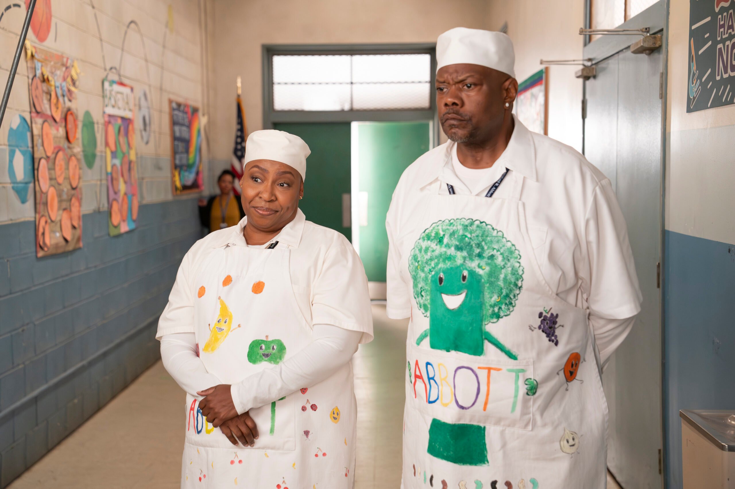 Nike Gambi-Turner, George Sharperson no episódio 12 da 5ª temporada do Abbott Elementary, Picture Day. 