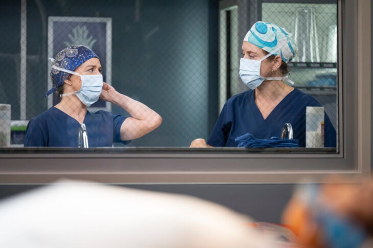 Grey's Anatomy Season 22 Episode 10 - CATERINA SCORSONE, KATE WALSH