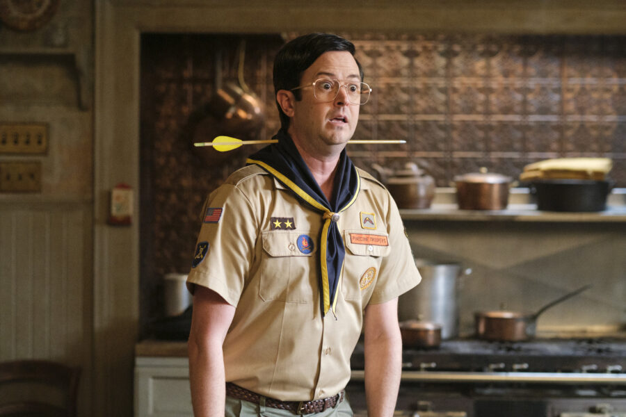 “The Others” – GHOSTS. Pictured: Richie Moriarty as Pete. Photo: Bertrand Calmeau/CBS ©2025 CBS Broadcasting, Inc. All Rights Reserved.