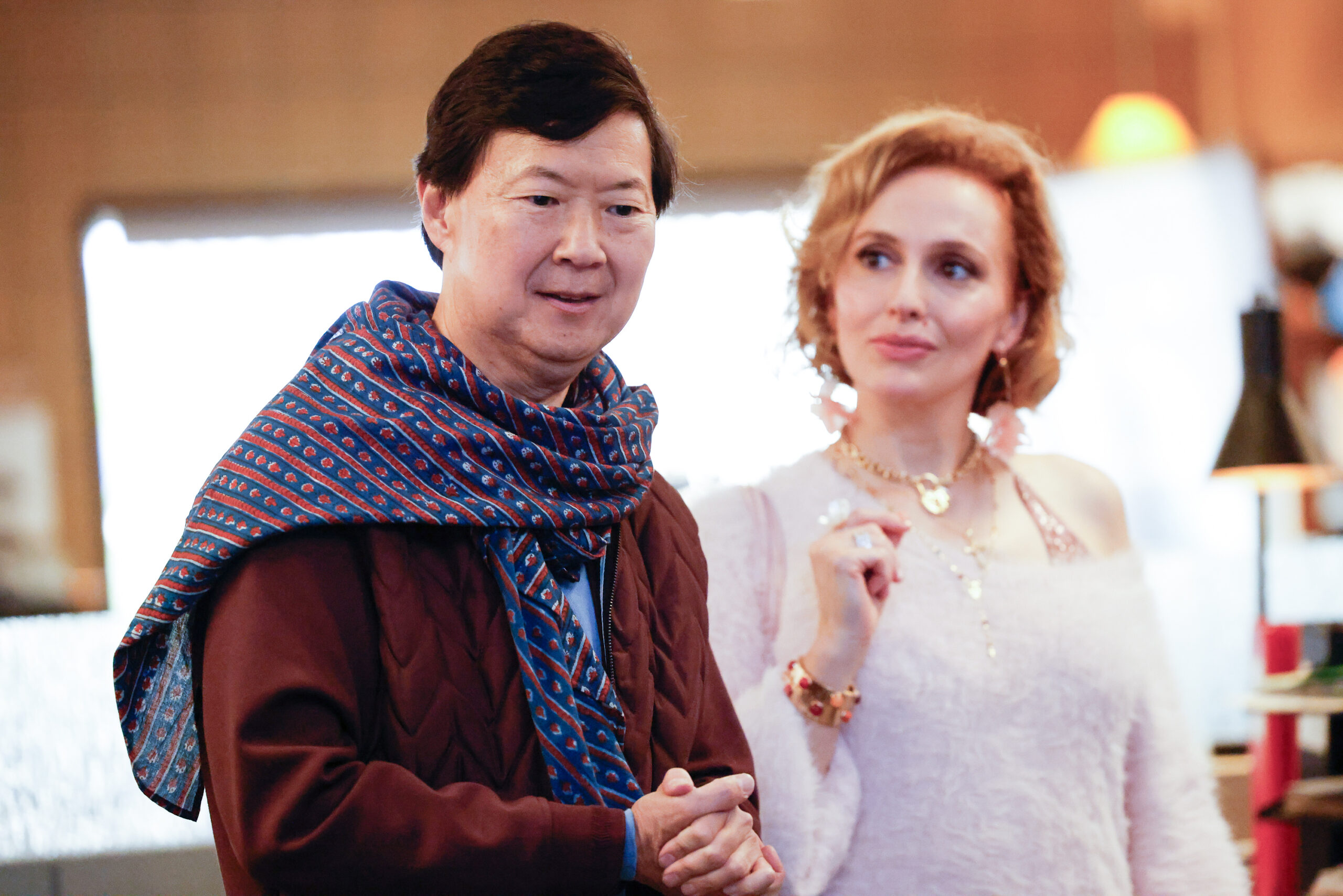 Animal Control Season 4 Episode 4, "Lost Dogs and Bar Flies" -- Ken Jeong and Kayla Deorksen