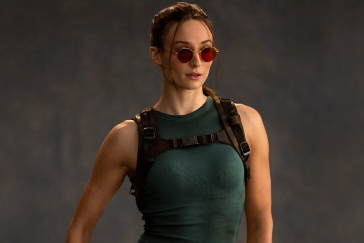 Tomb Raider - First Look -- Sophie Turner as Lara Croft Tomb Raider Series Starring Sophie Turner Begins Production at Prime Video 