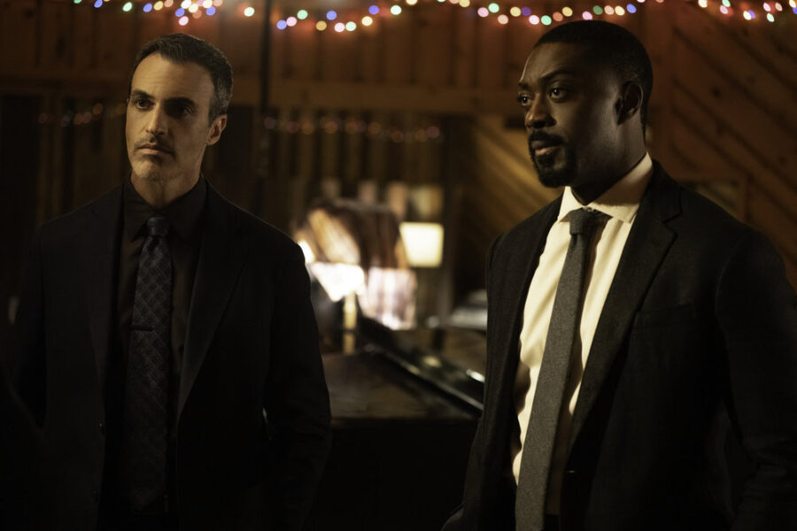 Law & Order Season 25 Episode 9, "Dream On" - (l-r) Reid Scott as Detective Vincent Riley and David Ajala as Det. Theo Walker