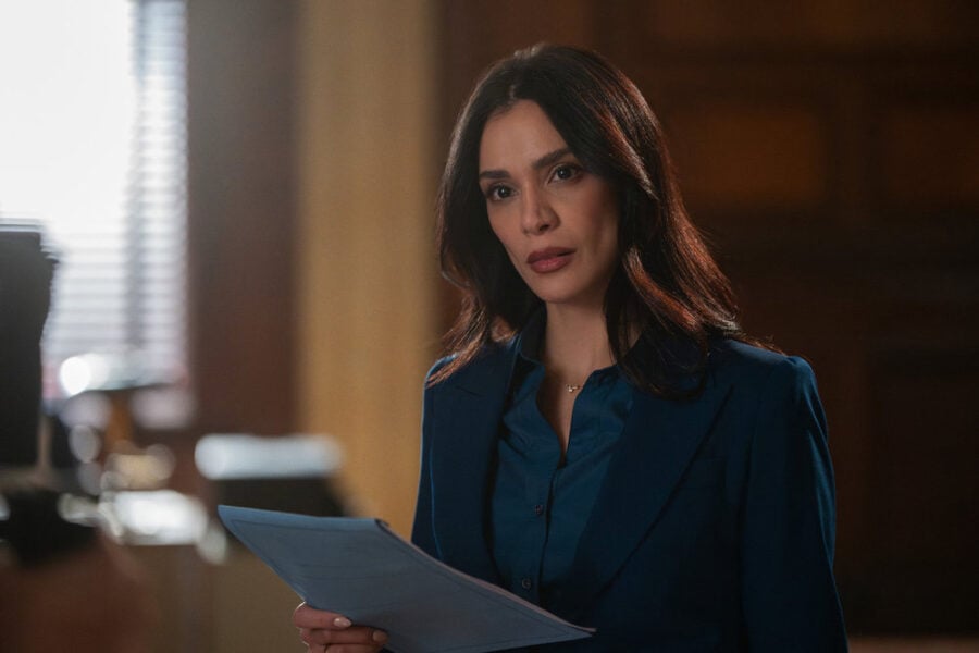 Law & Order Season 25 Episode 12, "Never Say Goodbye," - Odelya Halevi as ADA Samantha Maroun