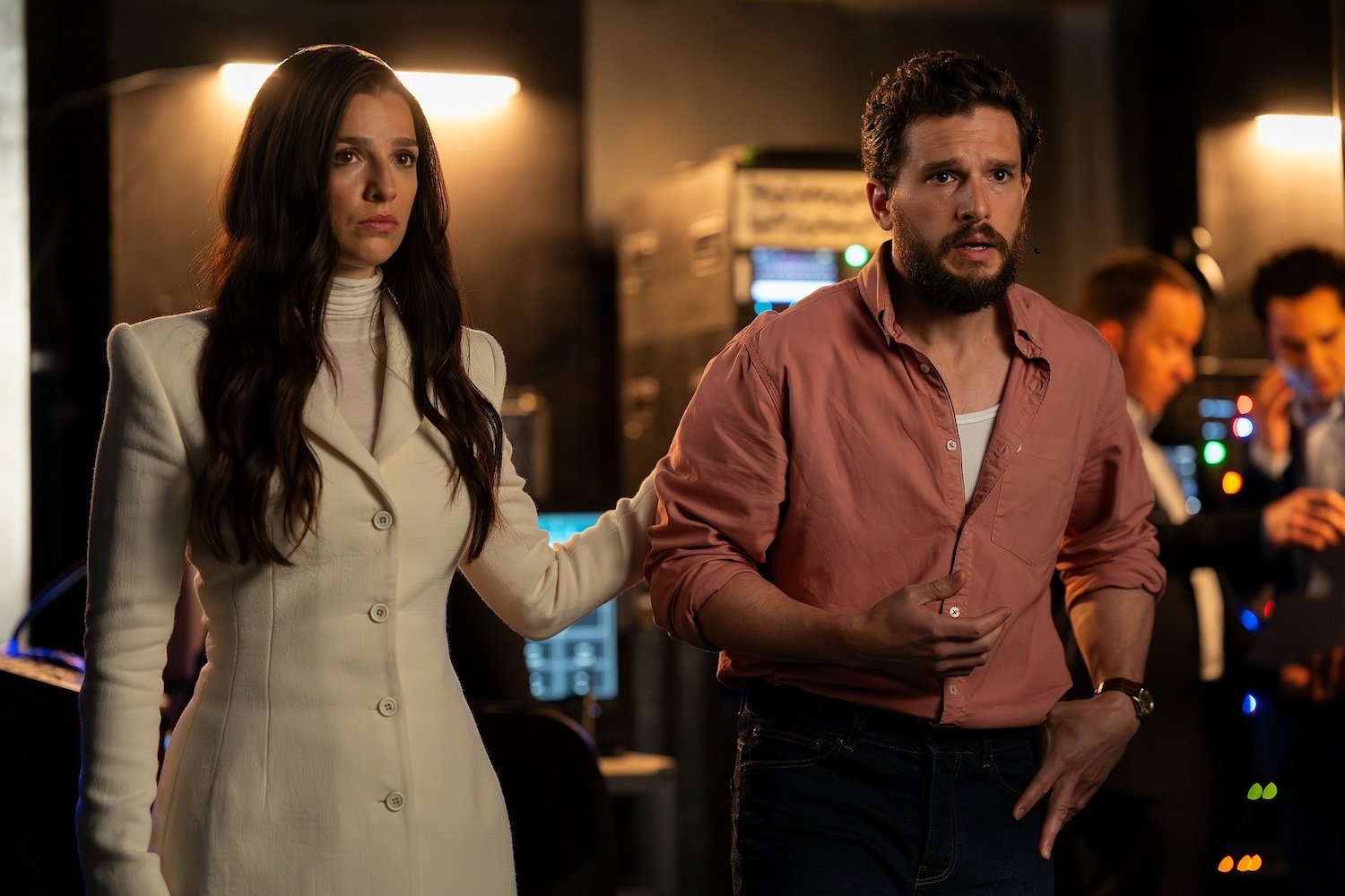 The Industry, temporada 4, episódio 4 - Marisa Abela, Kit Harington (foto de Simon Ridgeway / HBO)