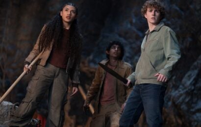 PERCY JACKSON AND THE OLYMPIANS - "Episode 206" (Disney/David Bukach)DIOR GOODJOHN, ARYAN SIMHADRI, WALKER SCOBELL Percy Jackson and the Olympians Season 2 Episode 7 Review: I Go Down with the Ship 