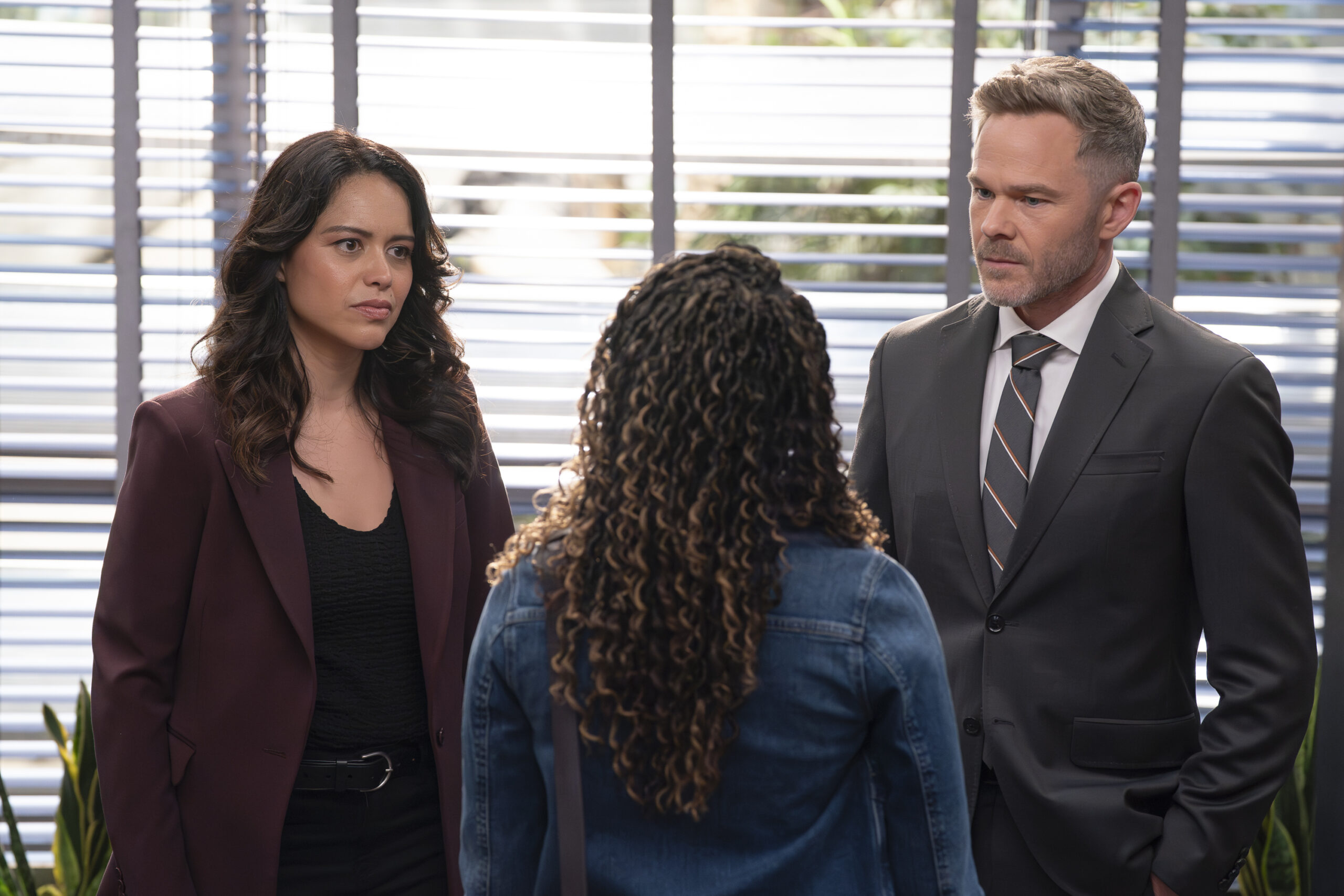 The Rookie Season 8 Episode 8, "Grand Theft Aircraft" -- ALYSSA DIAZ, SHAWN ASHMORE