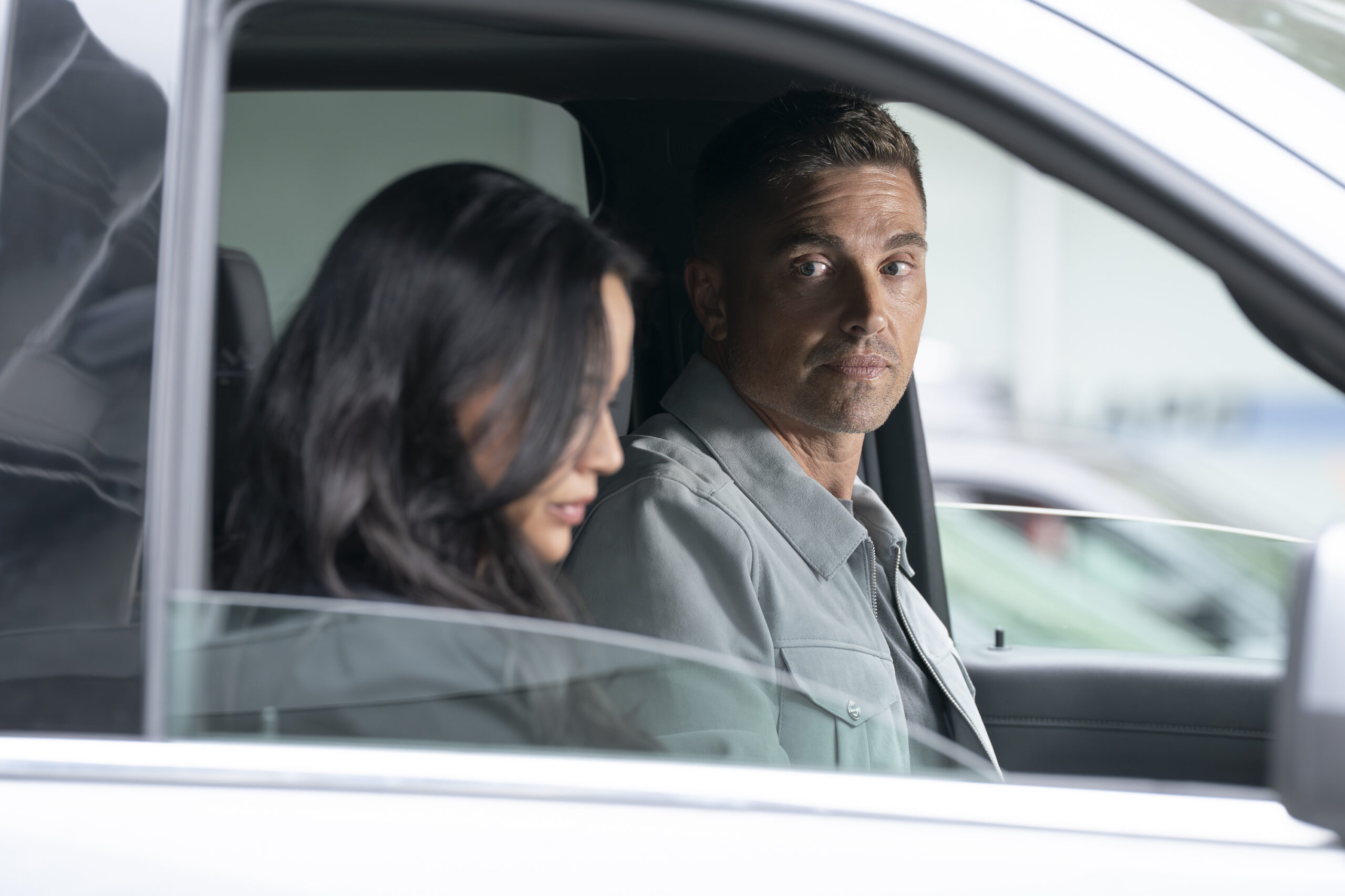 The Rookie Season 8 Episode 8, "Grand Theft Aircraft" -- MELISSA O’NEIL, ERIC WINTER