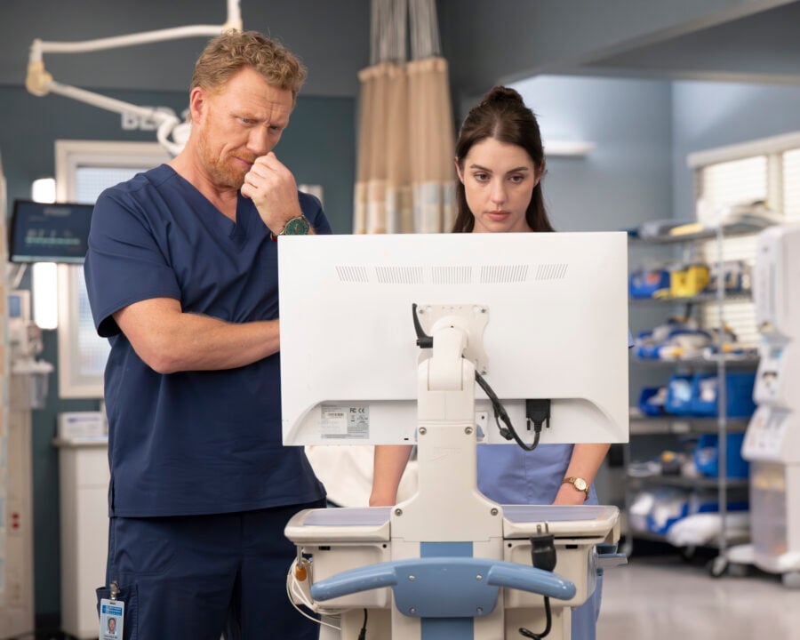 Grey's Anatomy Season 22 Episode 11 - KEVIN MCKIDD, ADELAIDE KANE