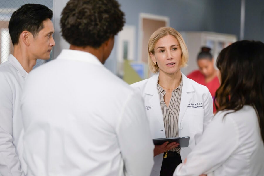 Grey's Anatomy Temporada 22 Episódio 11 - Harry Shum Jr., Jane Landon