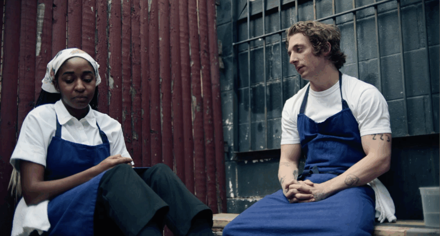 Sydney Adamu and Carmy Berzatto, The Bear, The Bear Season 1 Episode 3, "Brigade" 