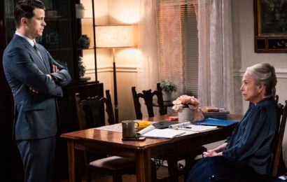 Matlock Season 2 Episode 9, "Collateral," - (l-r) Jason Ritter as Julian Markston and Kathy Bates as Madeline "Matty" Matlock Matlock Season 2 Episode 9 Review: Collateral 