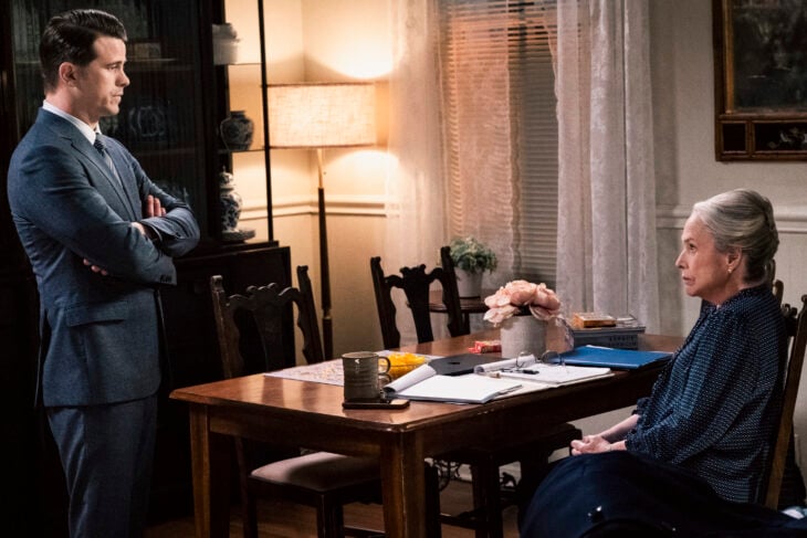 Collateral | Tell-Tale TV Matlock Season 2 Episode 9, "Collateral," - (l-r) Jason Ritter as Julian Markston and Kathy Bates as Madeline "Matty" Matlock Matlock Season 2 Episode 9 Review: Collateral