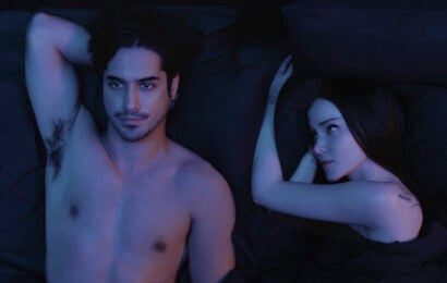 (l-r) Avan Jogia as Oliver Kennedy and Dove Cameron as Ciara Wyse in 56 Days 56 Days Review: Dove Cameron and Avan Jogia Captivate in Seductive Adaptation of Catherine Ryan Howard’s Novel 