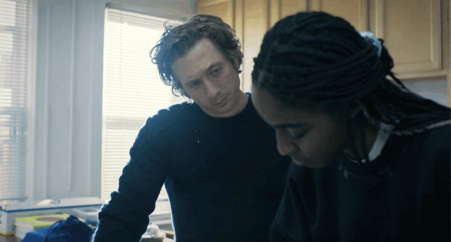 Syd and Carmy on "The Bear" 