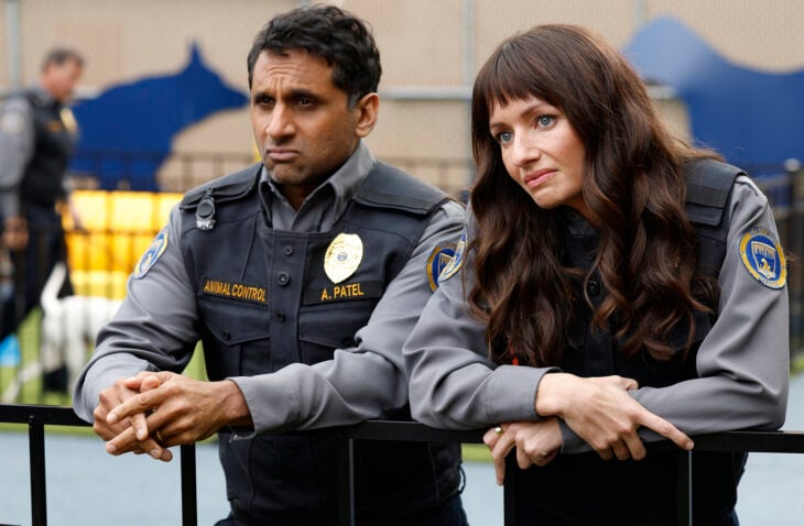 Animal Control Season 4 Episode 7, "Donkeys and Weasels" -- Ravi Patel and Grace Palmer Animal Control Season 4 Episode 7 Preview: Donkeys and Weasels 