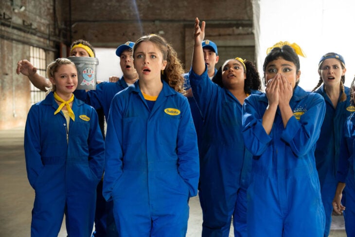 Stumble - Season 1 | Tell-Tale TV Stumble Season 1 Episode 11, "Hildenbünch" - (l-r) Georgie Murphy as Sally, Arianna Davis as Madonna, Anissa Borrego as Krystal, and Taylor Dunbar as Peaches Stumble Season 1 Episode 11 Review: Hildebünch