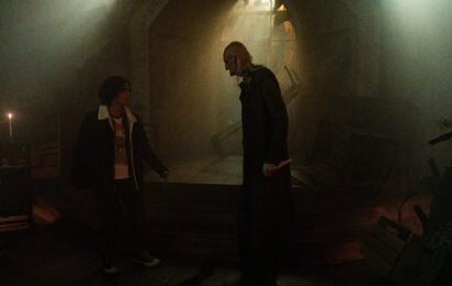 School Spirits Season 3 Episode 6, "Children of the Scorned" - Kristian Ventura as Simon Elroy and Roy Campbell as White Eyes School Spirits Season 3 Episode 6 Review: Children of the Scorned 