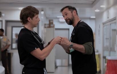 Garcia is frosty with Santos, And Robby checks if Whitaker is okay. The Pitt Season 2 Episode 6 Review: 12:00 PM 