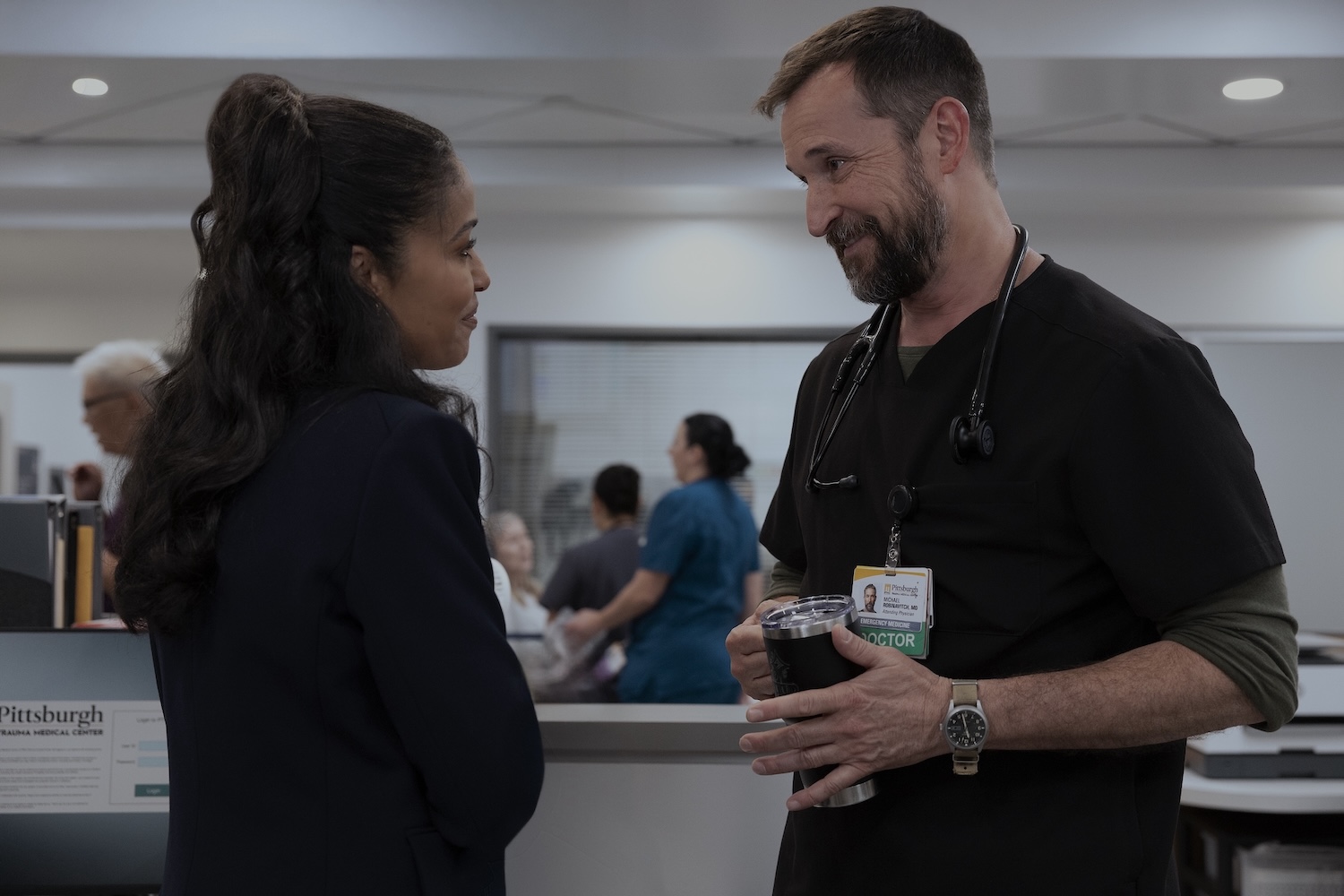 Robby gets called away, Dana & Noelle discuss Robby's extended hiatus.