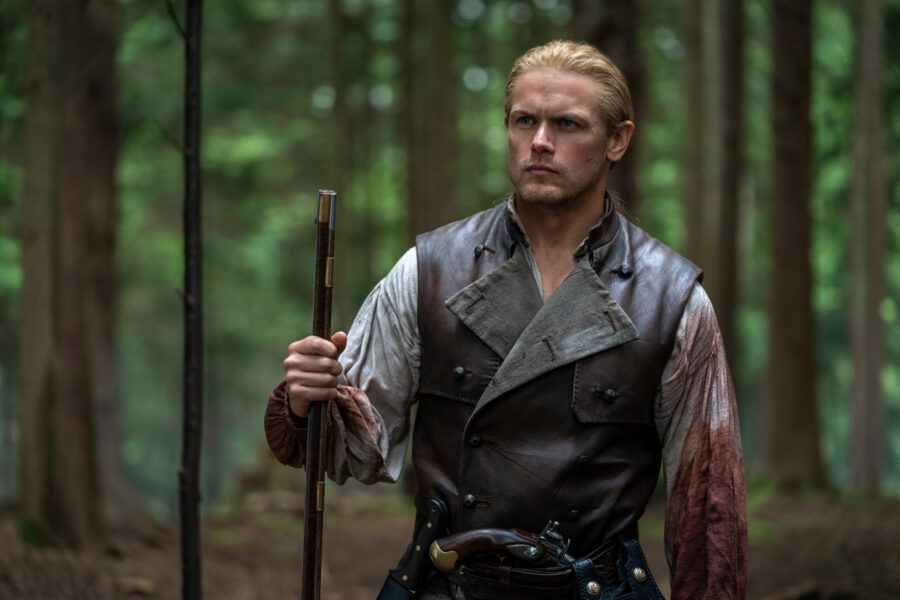 Outlander Season 8 - Sam Heughan (“Jamie Fraser”) (Photo courtesy of STARZ)