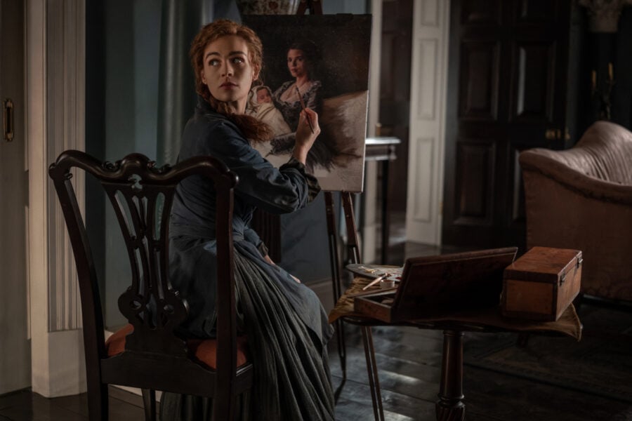 Outlander Season 8 - Sophie Skelton (“Brianna Fraser MacKenzie”)(Photo courtesy of STARZ)