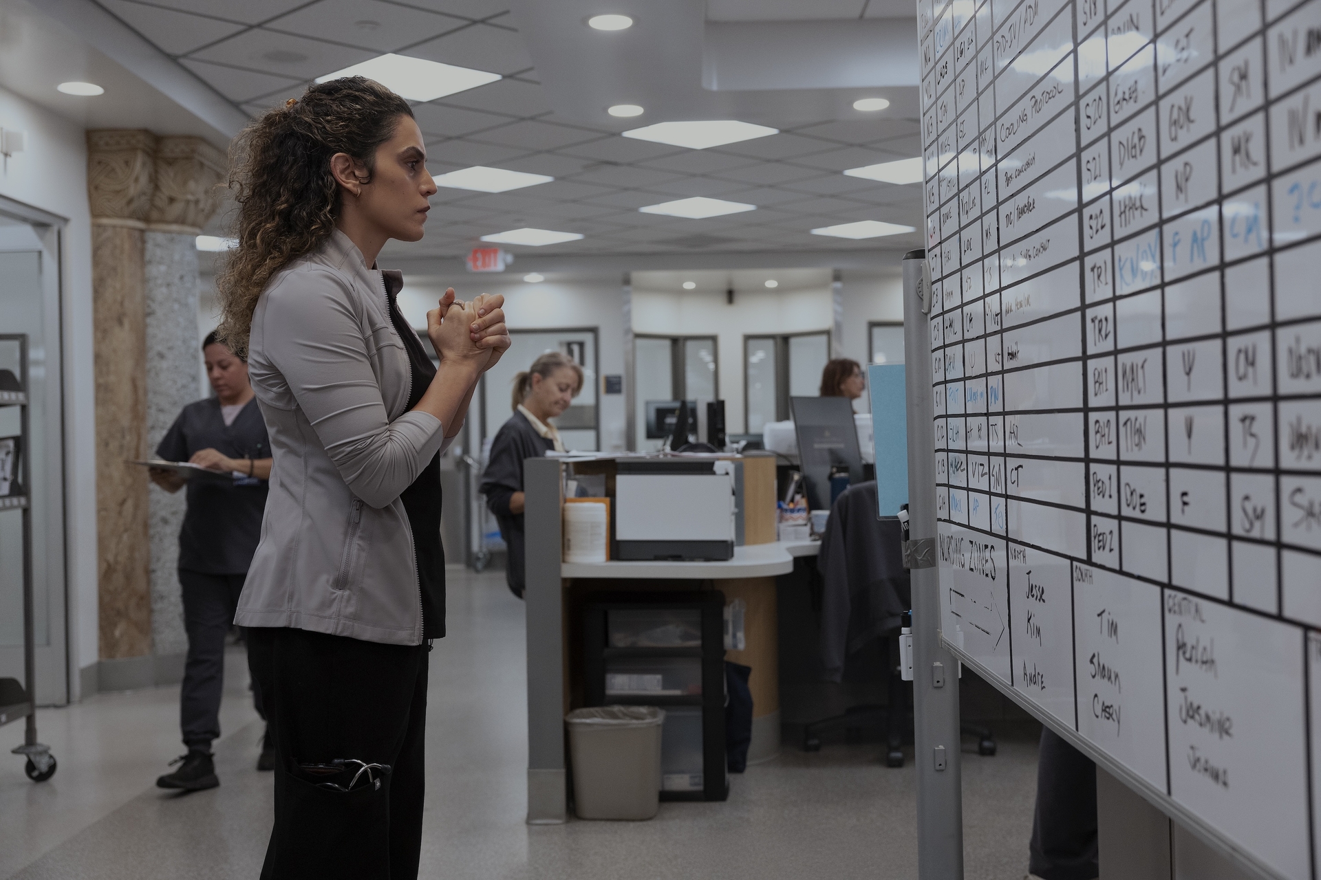 The Pit, temporada 2, episódio 8 – Sepideh Moffi (foto de Warrick Page/HBO Max)