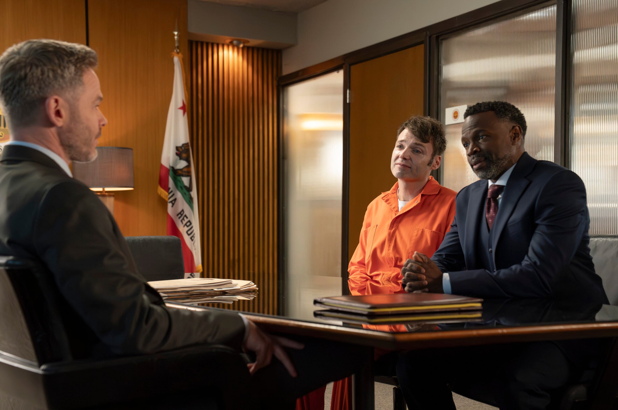The Rookie Season 8 Episode 11, "Aftermath" -- SHAWN ASHMORE, SETH GABEL, SEAN PATRICK THOMAS