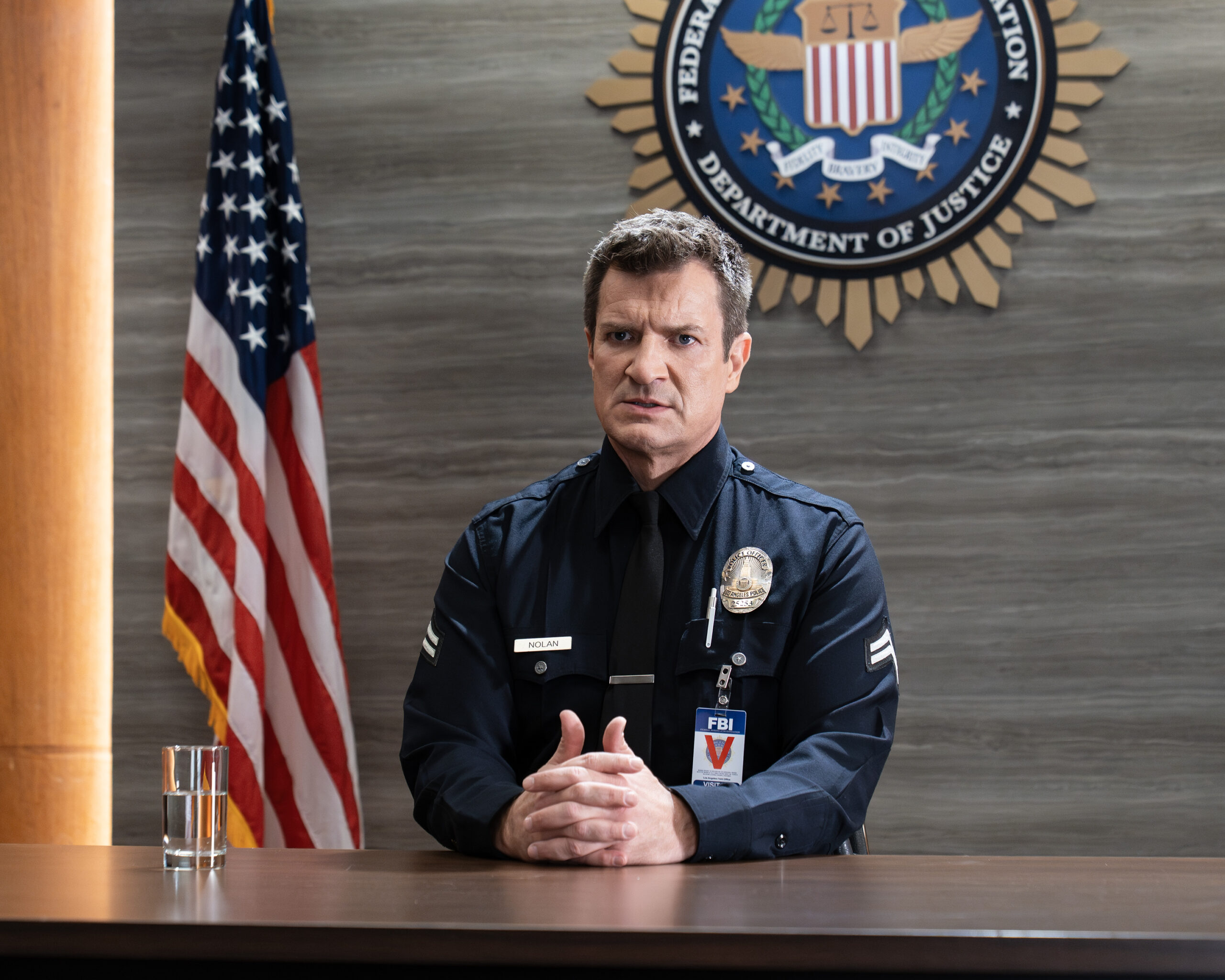 The Rookie Season 8 Episode 12, "Spy Games" | Tell-Tale TV The Rookie Season 8 Episode 12, "Spy Games" -- NATHAN FILLION