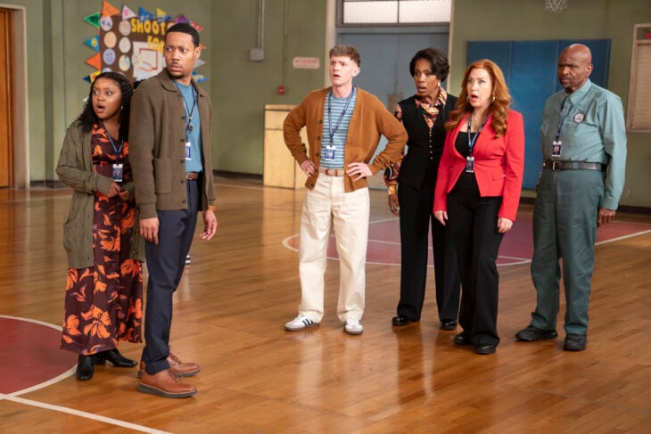 QUINTA BRUNSON, TYLER JAMES WILLIAMS, CHRIS PERFETTI, SHERYL LEE RALPH, LISA ANN WALTER, CHRIS PERFETTI Abbott Elementary Season 5 Episode 18 Preview: April Fools 