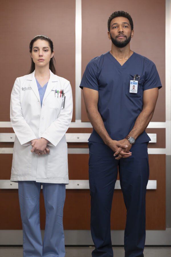 Grey's Anatomy Season 22 Episode 14 - ADELAIDE KANE, ANTHONY HILL